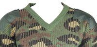 Military Camouflage Wool Pullover