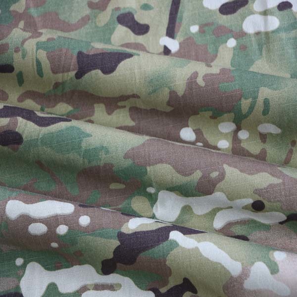 Military Camouflage Ripstop TC CVC Fabric