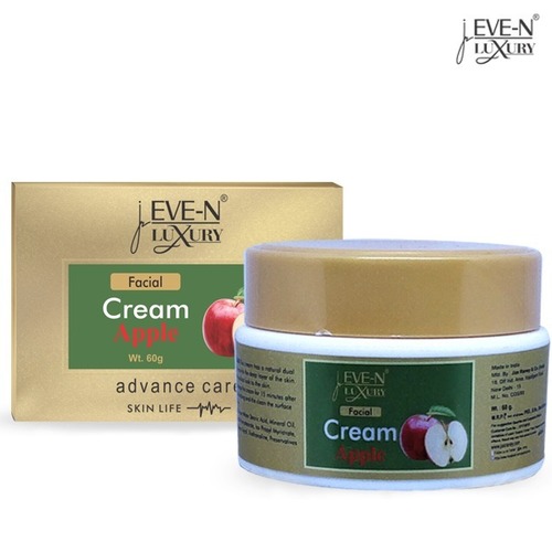 EVE-N Luxury Facial Cream - 60g | Herbal Extracts, Easy to Use, Smooth & Soft, Skin Brightening, White