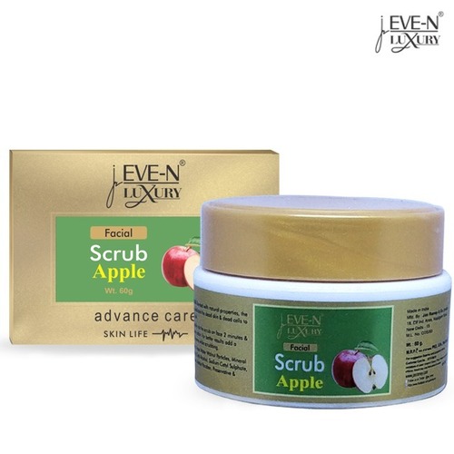 Eve-N Luxury Facial Scurb Apple 60 G Easy To Use