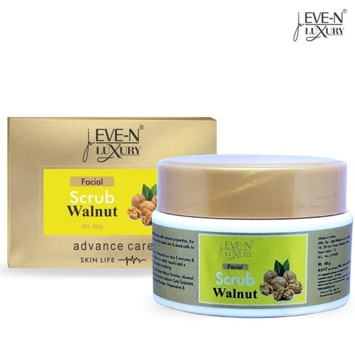 Eve-N Luxury Facial Scurb Walnut 60 G Easy To Use