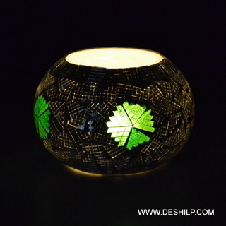 Sparkloom Engraved Candle Glass Vessel - Product Type: Tea Light Holder