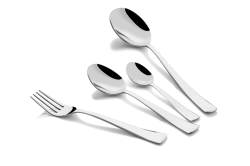 Silver Shapes Artic Cutlery Set With Serving Spoon 20 Pcs