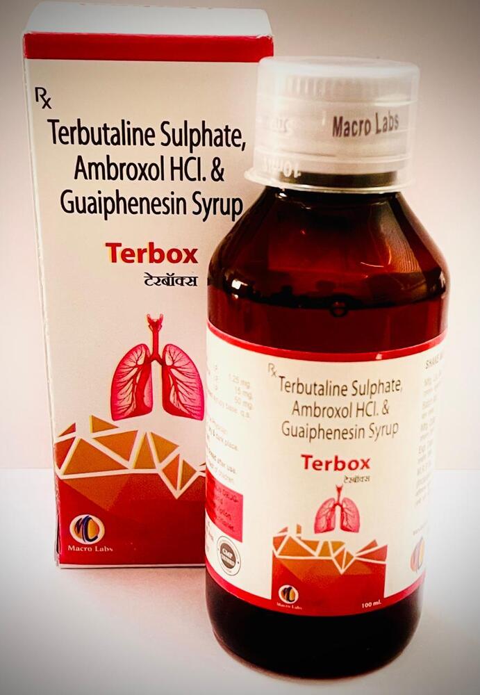 Liquid Ambroxol 15 Mg +Terbutaline 1.25 Mg+ Guaiphensin 50 Mg+ Menthol 2.5 Mg