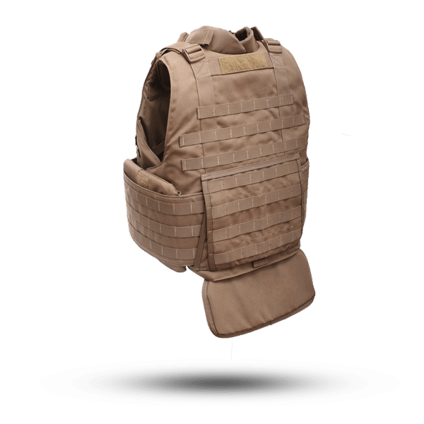 NIJ IIIA III IV Bulletproof Vest With Ceramic Ballistic Armor Plate