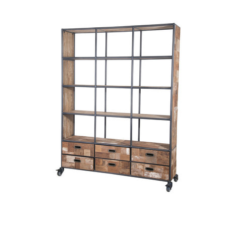 Handmade Wardrobe With Four Wheels