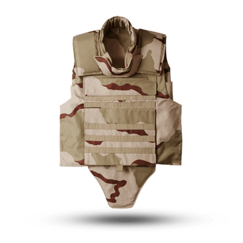 Military Desert Camouflage Ballistic Vest - Dimension (L*W*H): 0.56Sqm  Meter (M)