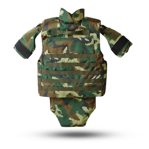 Woodland Camouflage NIJ IIIA Ballistic Vest