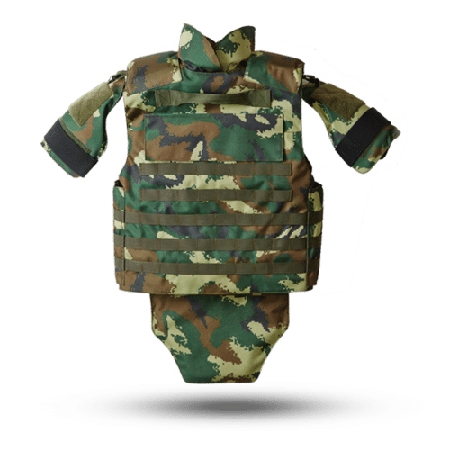 Woodland Camouflage Nij Iiia Ballistic Vest - Application: Military Uniforms