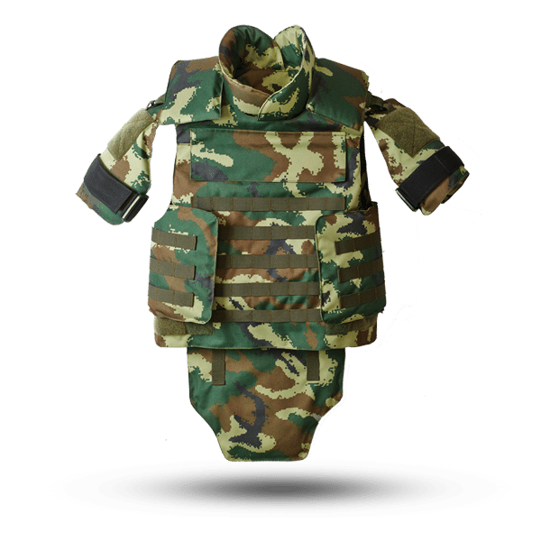 Woodland Camouflage NIJ IIIA Ballistic Vest