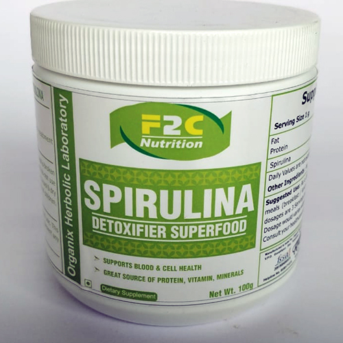 Organic Spirulina Powder By ORGANIX HERBOLIC LABORATORY