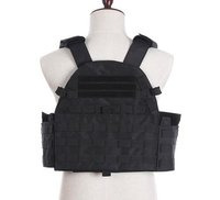 Army Molle Bulletproof Vest - Ballistic Pe Material, Medium Size 2.5kg | Level Iiia Protection, Customizable Pouches, Adjustable Fit, Quick-release Buckle, 5-year Warranty
