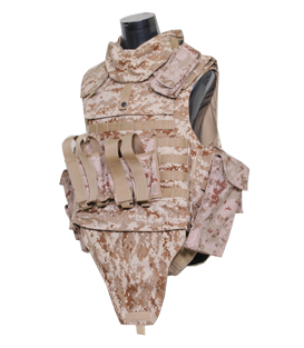 NIJ IIIA Digital Desert Camouflage Full Protection Bulletproof Jacket