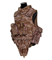 NIJ IIIA Digital Desert Camouflage Full Protection Bulletproof Jacket