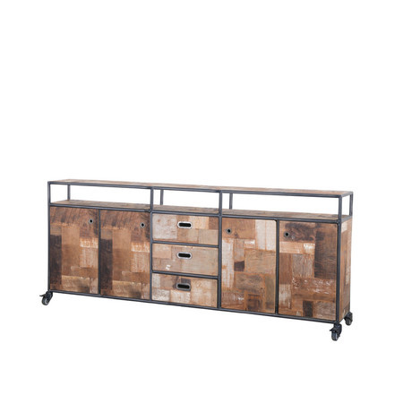 Handmade Large Chest Of Drawer With Wheels