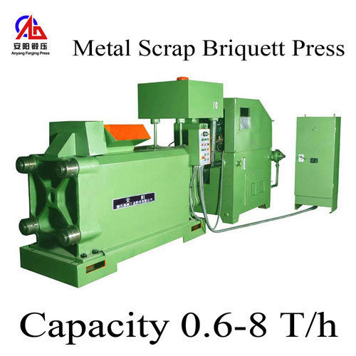 Copper Scrap Briquette Press - Capacity: 0.6-8 T/Hr