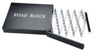 Police Traffic Road Block - Steel, 7 Meters Length, Black Color | Alarm System, Anti-riot Control, 1 Year Warranty, Suitable For Law Enforcement