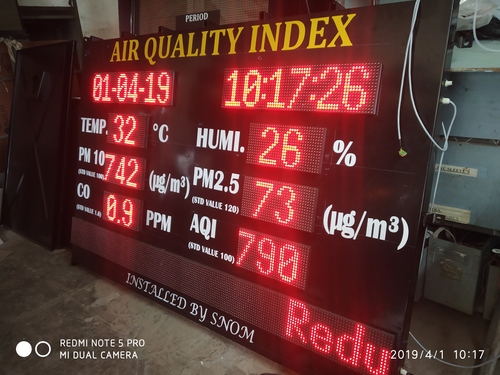 Air Quality Display Board