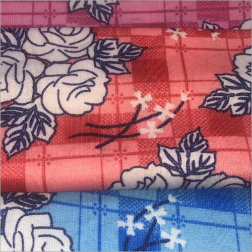 Washable Ladies  Pigment Printed Fabric