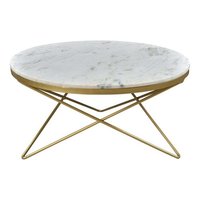 Handmade Marble Round Coffee Table