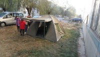 Botswana Army Used Military BGP Tent Bow With Steel Frame