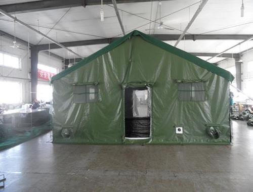 Nepal Army Frame Structure PVC Refugee Tent