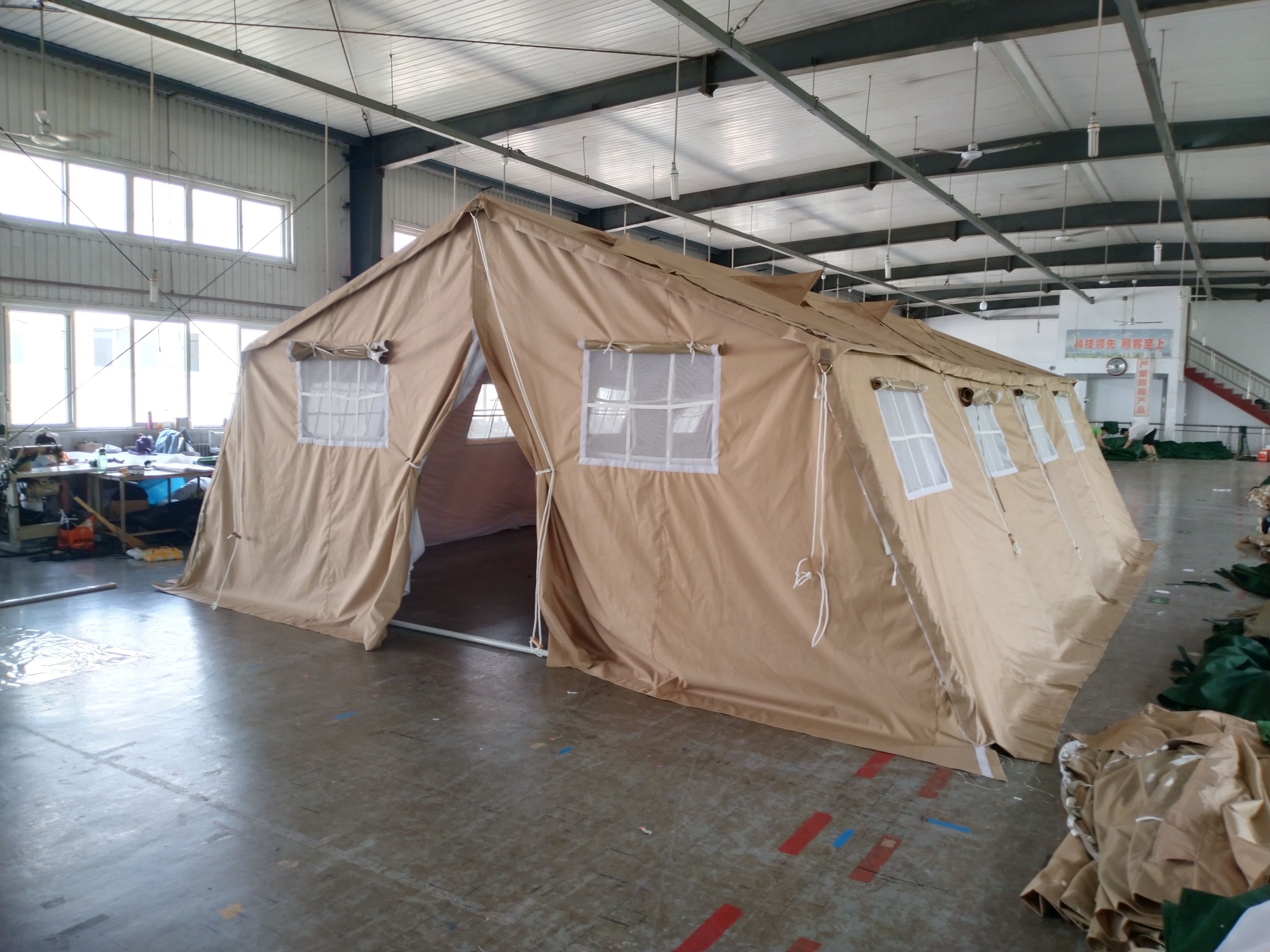 UAE Army Khaki Waterproof Military Relief Tent