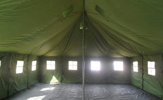 African Army 24persons Military Refugee Tent