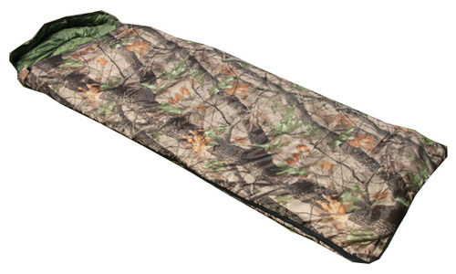 camouflage sleeping bag