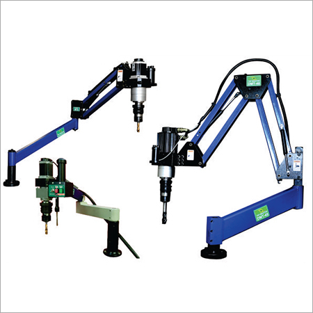 Blue Electric Arm Tapping Machines