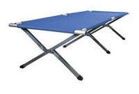 Capacity Olive Green Military Folded Camping Bed Weather-resistant Portable