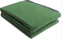 Military Wool Poly Acrylic Blanket - Color: Mostly