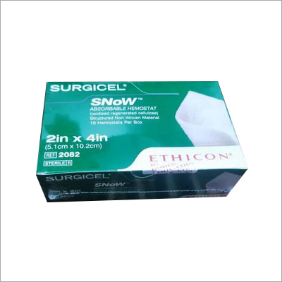 Surgical Snow Absorbable Hemostat 10.2 CM