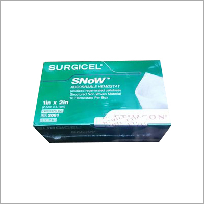 Surgicel  Snow Absorbable Hemostat 2.5 CM