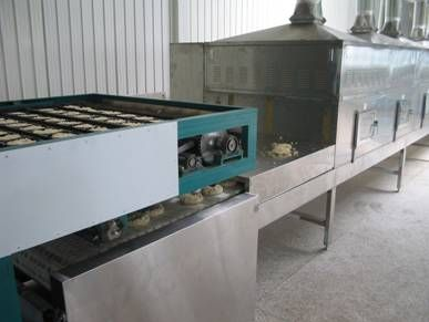Tunnel Conveyor Microwave Drying Sterilization Machine For Noodles