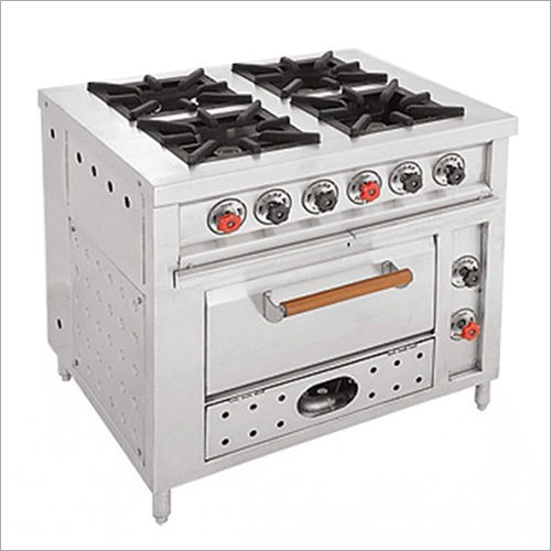 Manual Four Gas Burner Range