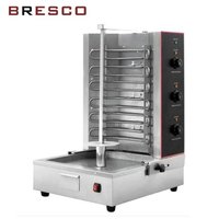 Electric Shawarma Machine - 220v, 5-10 Kg Capacity | Stainless Steel, Portable Design, Semi-automatic Operation, Low Power Consumption