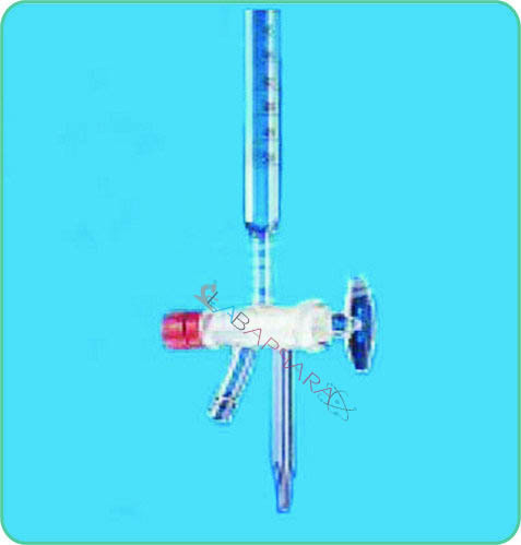 Burettes, Double Oblique Bore PTFE Key Stopcock, 3-way,