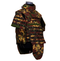 NIJ IIIA Italy Army Camouflage Full Protection Ballistic Jacket