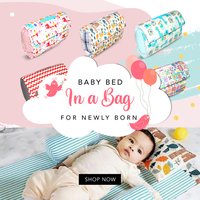Multicolor Portable Baby Bedding Bag