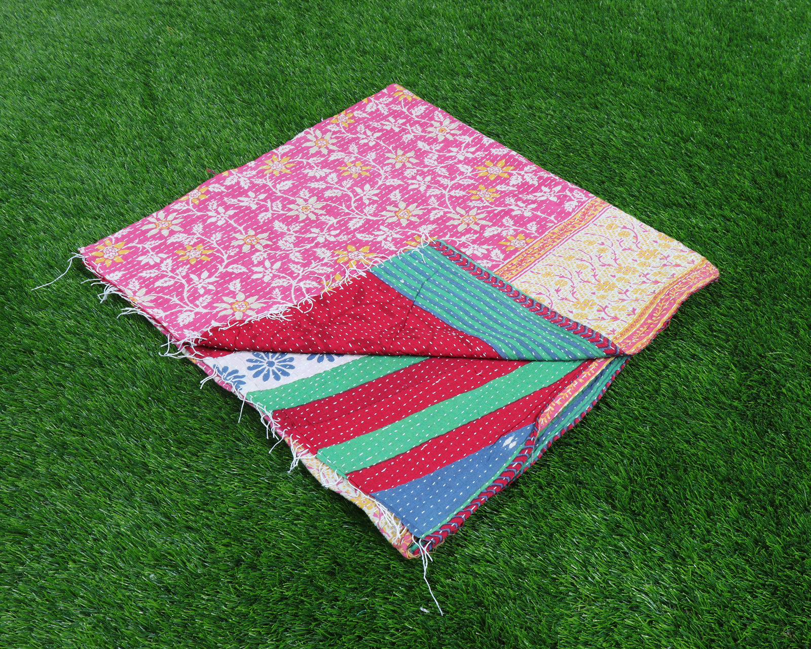 Kantha Cotton  Printed Scarves