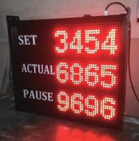 Red Andon Display Board