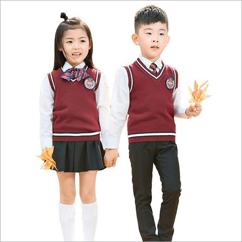 Kids School Sleeveless Sweater Age Group: Up To 12