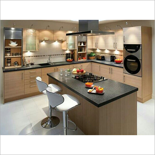 L Shape Modular Kitchen