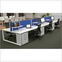 Machine Made Office Modular Workstation Furniture