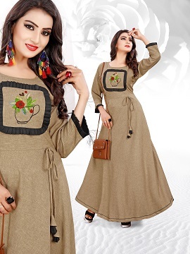 6 Color Available Designer Kurti