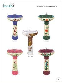 DESIGNER PEDESTAL WASH BASINS