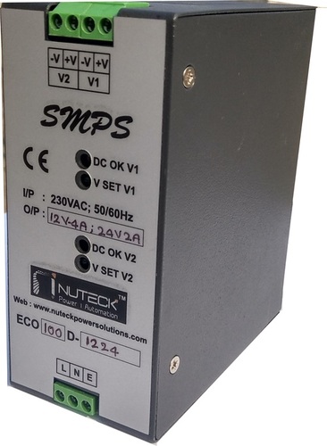 Eco Series Dual O/P Smps Input Voltage: 170Vac To 300 Vac Volt (V)