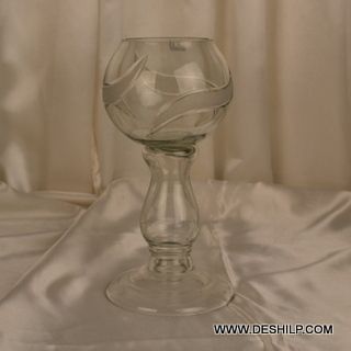 Pillar Glass Candle Holder