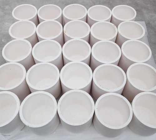 Alumina Crucible For Materials Melting Used Industrial Furnace Ceramic Parts